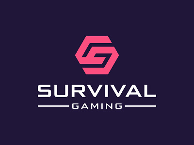 survival gaming logo concept
