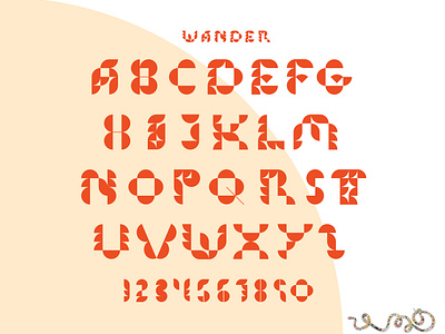 Wander In-Progress Typeface