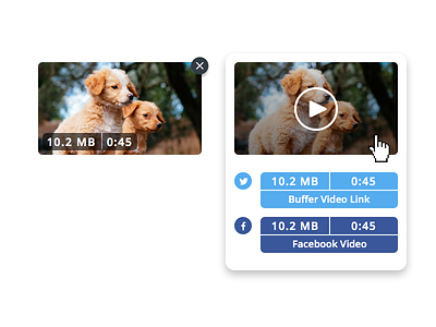 Buffer Video content facebook file player size social specifications time twitter video videoplayer