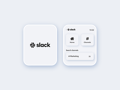 Slack smartwatch version
