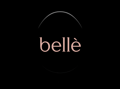 Bellè 3d animation animation beauty product brand identity branding branding design cosmetic design flat illustration minimal packaging design personal brand product visualization productdesign
