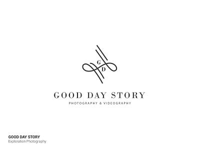 Logo Good Day Story brand branding design logo logotype photography