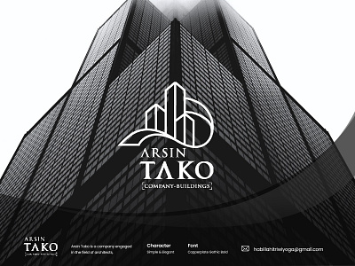ARSIN TAKO brandidentity branding buildinglogo graphic design logo logodesigner logogram logotype