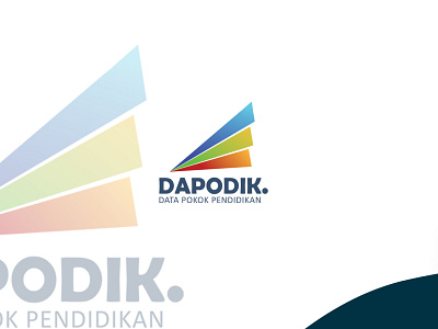 Re-Branding Logo DAPODIK app branding contest dapodik design inspiration logo design symbol logo logobrand logodesign logogram logotype performance ux vector web