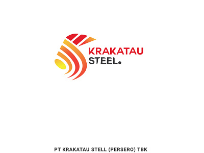 Logo "KRAKATAU STEEL" branding contest design illustration illustrator logo logodesign logogram logotype typography ui vector