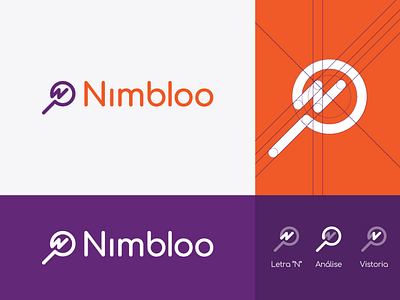 Nimbloo ai branding graphic design inspection logo