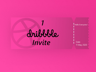 Dribbble Invite (CLOSED) design drafts dribbble giveaway invitation invite player