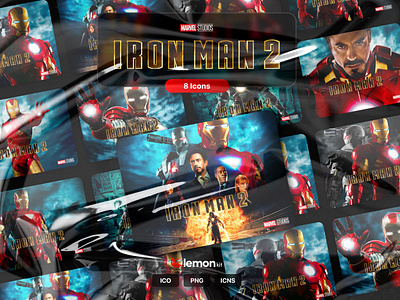 Iron Man 2 Icon Kit