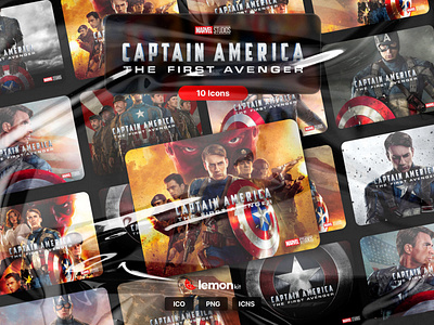 Captain America: The First Avenger Icon Kit