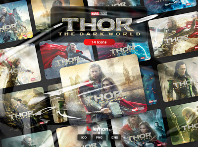 Thor: The Dark World Icon Kit folder folder design folder icon folder icons folders icon icons marvel comics marvel studios movie icons thor
