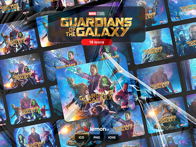 Guardians of the Galaxy Icon Kit