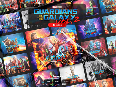 Guardians of the Galaxy Vol. 2 Icon Kit