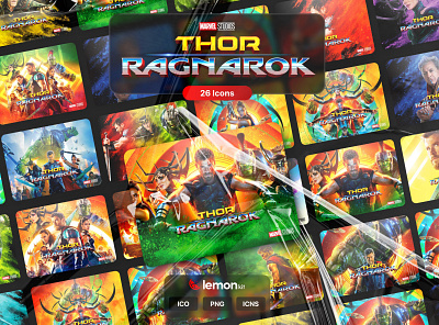 Thor: Ragnarok Icon Kit folder folder icon folder icons folders icons marvel marvel comics marvel studios movie icons movies