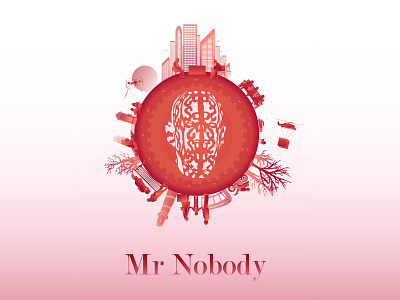 Mr. Nobody illustration mrnobody poster van dormael vectoriel