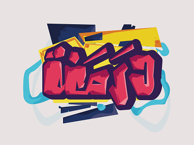 New Shot - 11/01/2018 at 10:34 AM graffiti illustration illustrator typography
