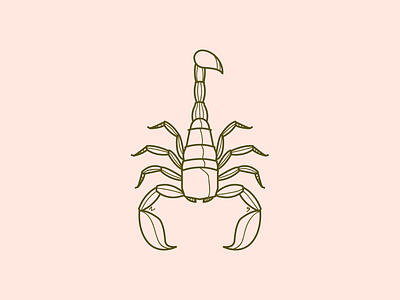 Scorpio Season adobe astrology design illustration illustrator logo scorpio scorpion