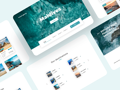 Travel Agency | Landing Page UI Design