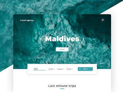 Travel Agency agency branding design flat minimalism travel agency travel app traveling ui ux web website