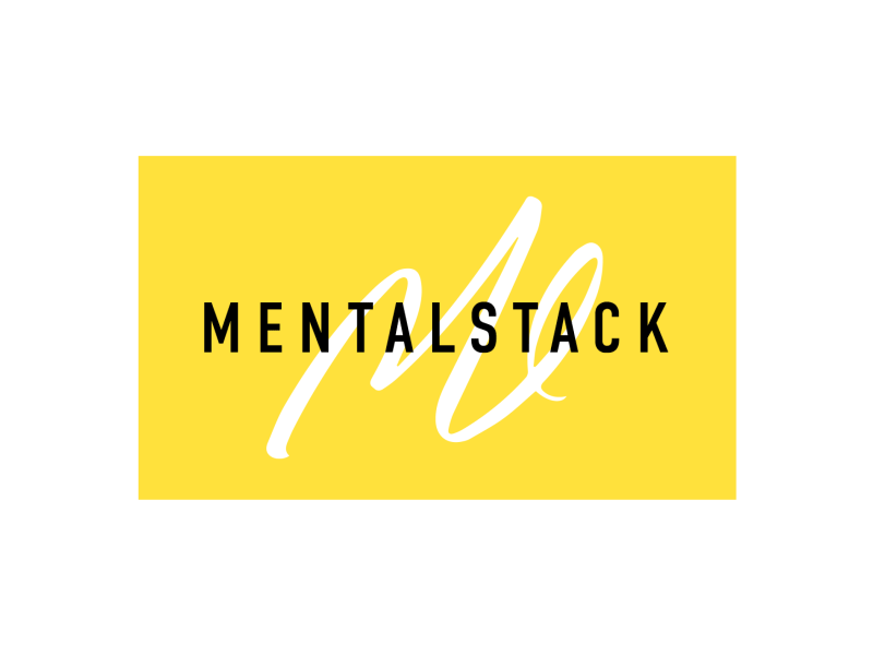 Mentalstack Logo | Animation after affects animation animation after effects branding calligraphy design frame-by-frame logo mentalstack rebrand ui