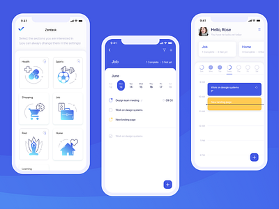 To do list design | Mobile app by Bella Bibleva for TechWings on Dribbble