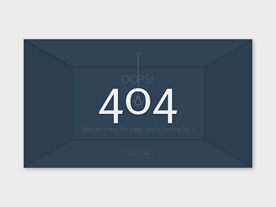404 page #UI 008 008 404 page dailyui design ui