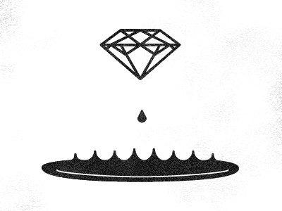 About diamonds illustration line art poster vector