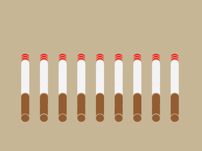 Dancy Cigarettes animation cigarettes illustration smoking vector