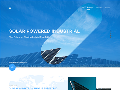 Solar Engineering (V 2.0) - Modern Minimalism adobexd branding illustration solar energy solar panel ui