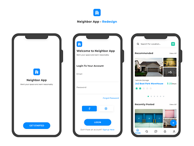 Neighbor App Redesign - Upcoming Project