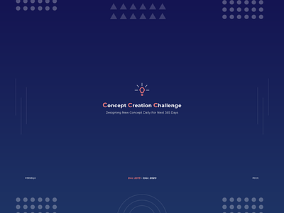 Concept Creation Challenge - #365daysofdesigning adobexd challenge conceptdesign design ui ux