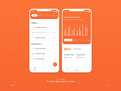 #CCC Day 003 - To-do App with Progress Tracker