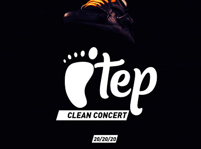 NEVERGONNAHAPPEN Presents Step Clean Concert design flyer flyer design sneakers