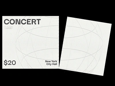 Concert TICKET brand design branding branding design concert ticket design digital art digitalart graphic design illustration like button likeforlike minimal minimalism minimalist minimalistic poster a day poster design simple design ticket ticket design