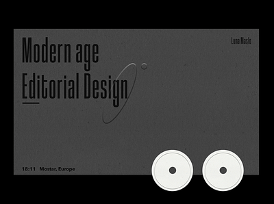 Modern Age branding branding and identity branding design editorial editorial design graphic design illustration minimalism minimalistic poster a day poster design simple design typeface typography typography art