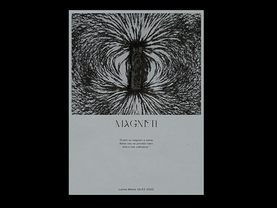 MAGNETI design editorial design graphic design minimal minimalism minimalist minimalistic simple design