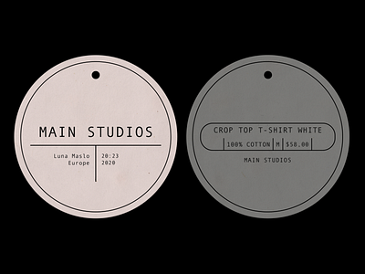 MAIN STUDIOS branding branding design design graphic design minimal minimalism minimalist simple design