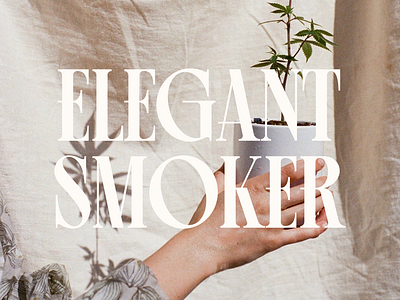 ELEGANT SMOKER - Logo Design