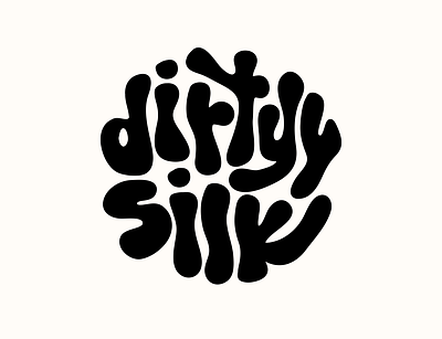 Custom Typography Logo - Dirtyy Silk custom logo custom typography logo typography