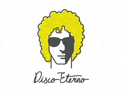 Cerati Eterno argentina discoeterno gustavocerati halftone icon illustration lettering music sodastereo texture type typography