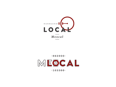 Mezcal Local alcohol beverage brand branding drink local logo logotype mezcal méxico oaxaca