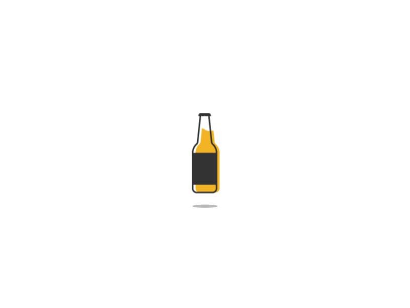 Cheve a presión beer beer bottle bottle cerveza cheve gif icon illustration motion motion graphics