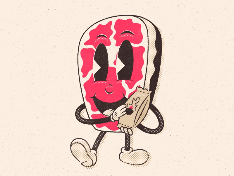 Walking Meat By Pascual Redondo On Dribbble