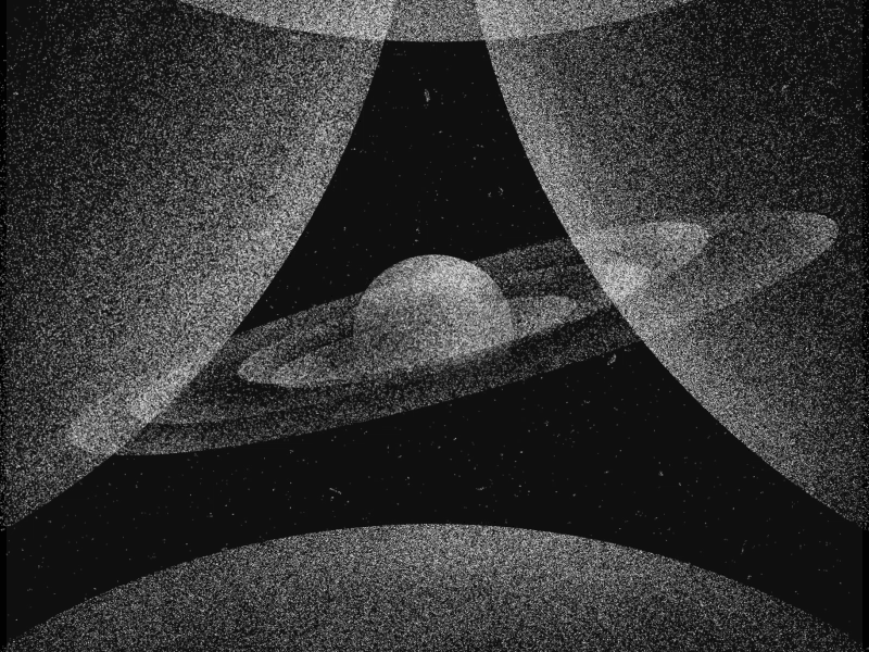 A is for Andromeda a after effects andromeda animation gif grain illustration noise space type typography universe