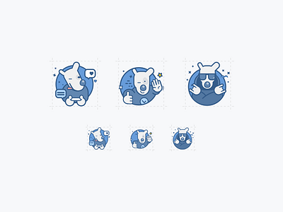 VK icons badges icons illustrations sketch vk