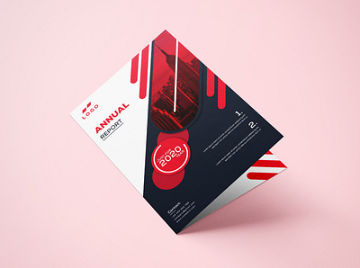 Annual Report cover design template branding brochure business company profile cover flyer