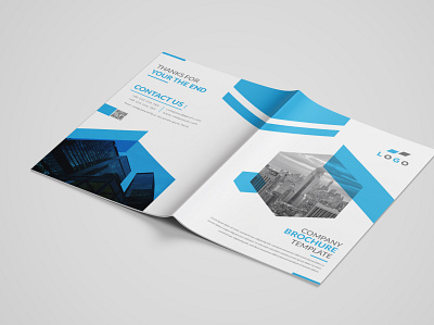 Company Brochure Template design booklet branding brochure business company profile cover flyer magazine