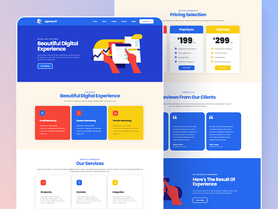 AgencyEz - Landing Page