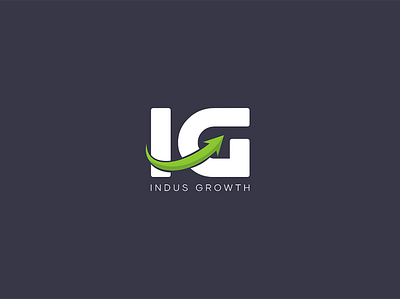 Indus Growth 3d app branding design graphic design icon illustration logo logobranding ui ux vector