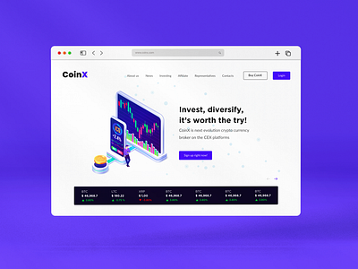 CoinX Web UI-2