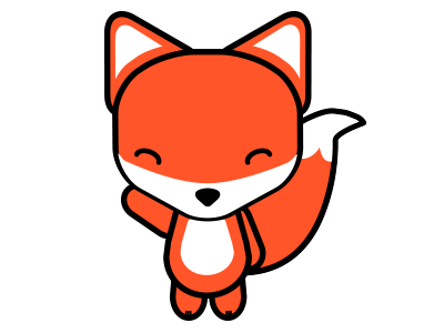 Fox character cute fox japan kawaii